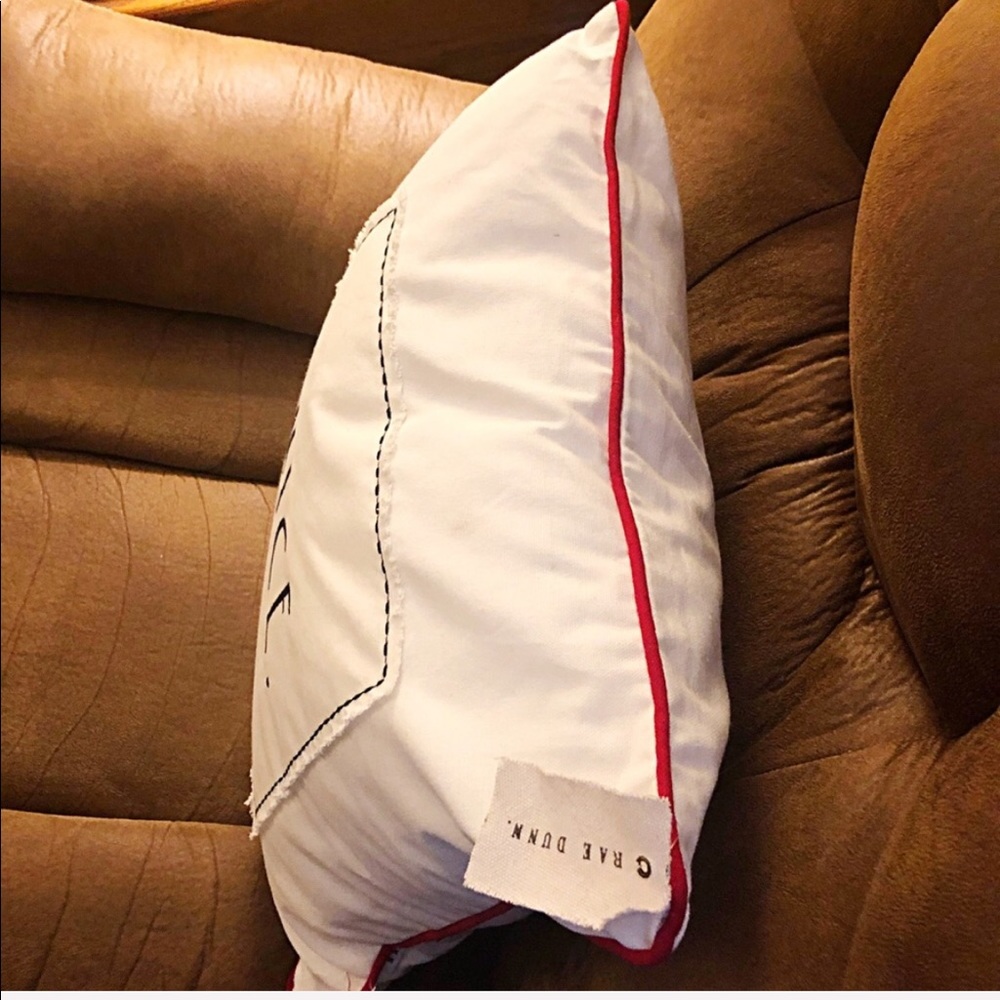 SOLD!!!  Rae Dunn Christmas Naughty Nice Pillow - Picture 6 of 7